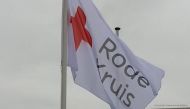 vlag met embleem