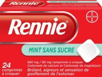 rennie mint zonder suiker
